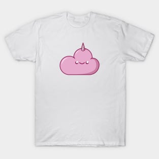 Pink unicorn cloud T-Shirt